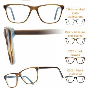 Martin & Martin Glasses Michel C 258 havanna blue pastell designer frames